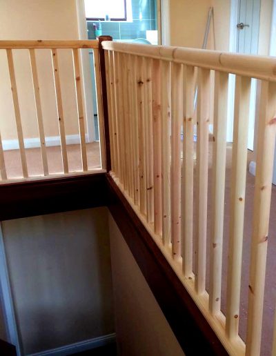 Refurbished Staircase Bannister Rail