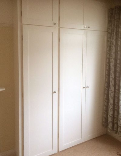 Shaker Style Fitted Full Height Built in Wardrobe