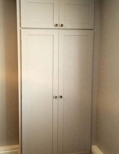 Shaker Style Fitted Wardrobe Alcove Unit